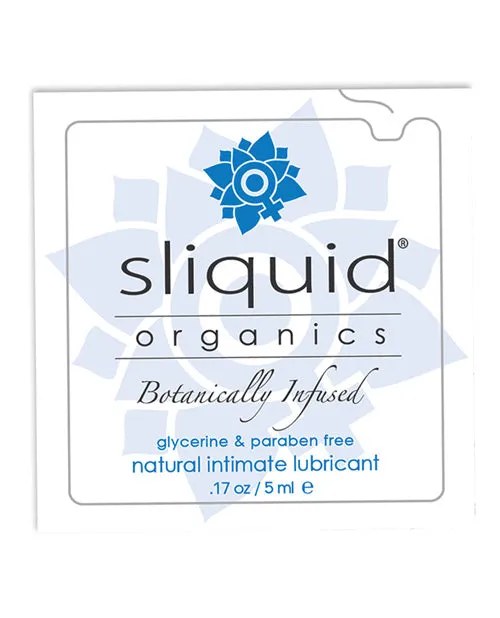 Sliquid Sliquid Organics Natural Intimate Lubricant 17 oz Pillow Sexual Health Wellbeing Sliquid Sliquid Organics Natural Intimate Lubricant 17 oz Pillow Sexual Health Wellbeing
