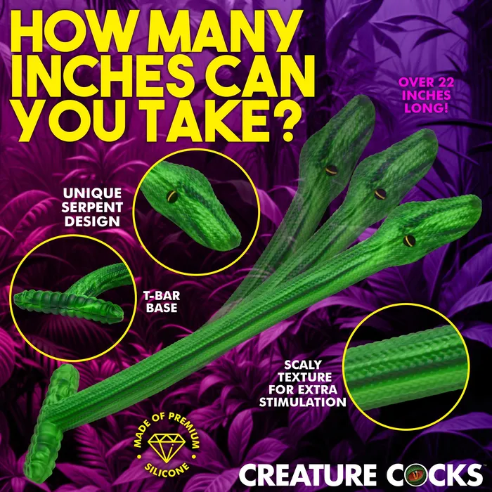Slither Silicone Dildo Creature Cocks Dildos