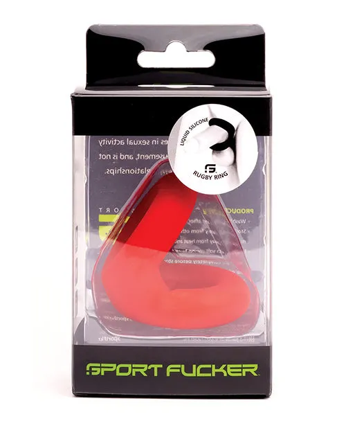 Sport Fucker Anal Sport Fucker Rugby Ring Red