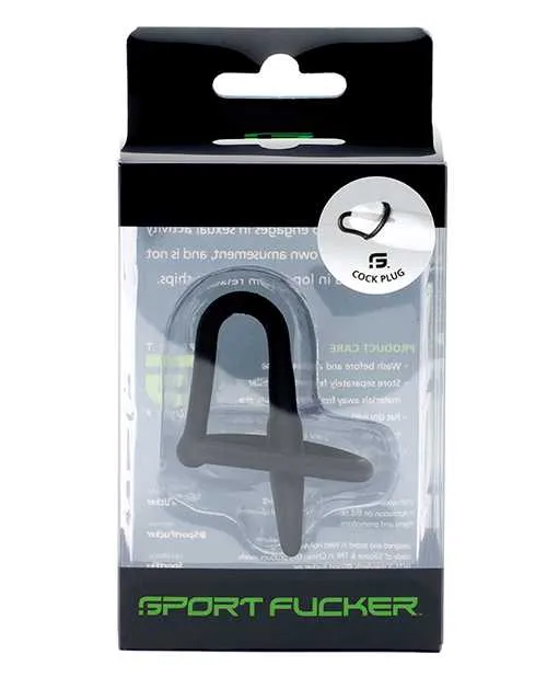 Sport Fucker Sport Fucker Cock Plug Black Anal