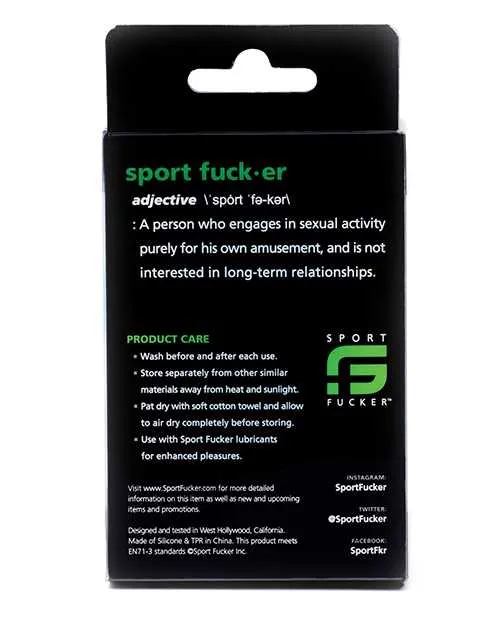 Sport Fucker Sport Fucker Cock Plug Black Anal Sport Fucker Sport Fucker Cock Plug Black Anal