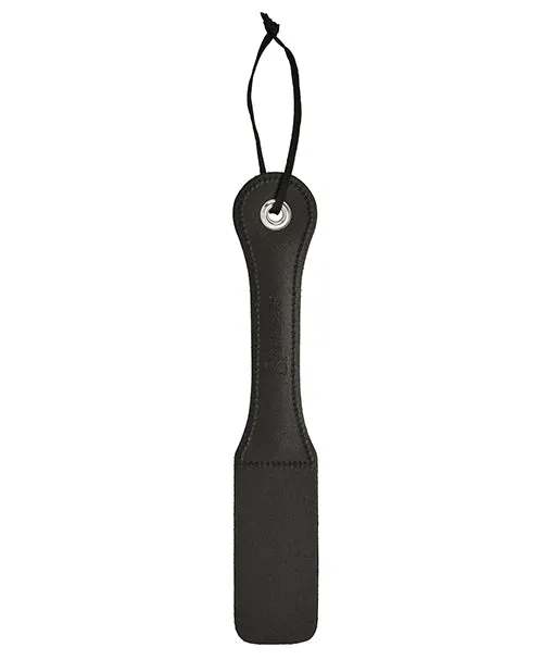 Sportsheets Anal Sportsheets Leather Heart Impression Paddle 12in Black Sportsheets Anal Sportsheets Leather Heart Impression Paddle 12in Black