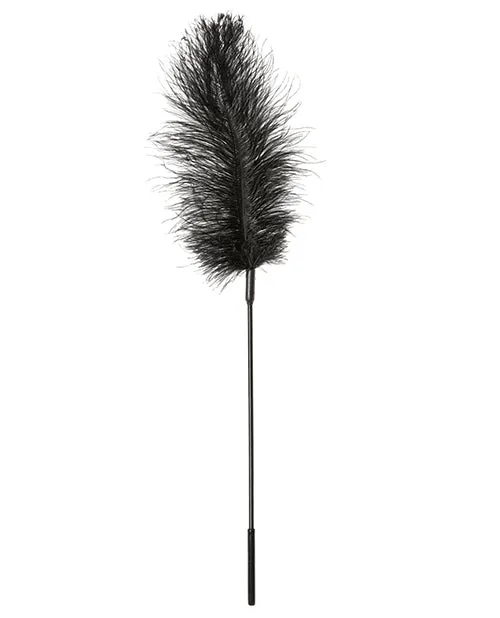 Sportsheets Anal Sportsheets Ostrich Feather Tickler Black Sportsheets Anal Sportsheets Ostrich Feather Tickler Black