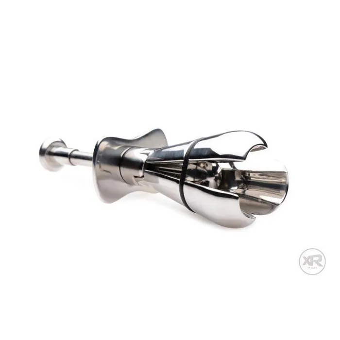 Stainless Steel Locking Anal Plug Master Series Male Sex Toys