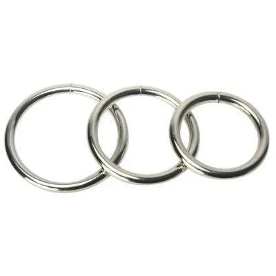 Steel Ring Set Master Series Male Sex Toys