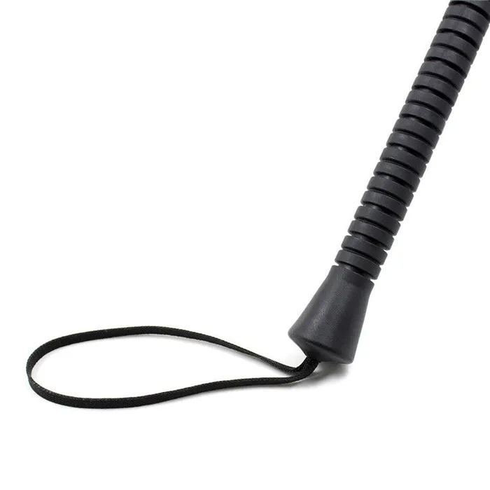 Strict 53cm Long Leather Riding Crop with Spikes Wild Night Fantasies Male Sex Toys