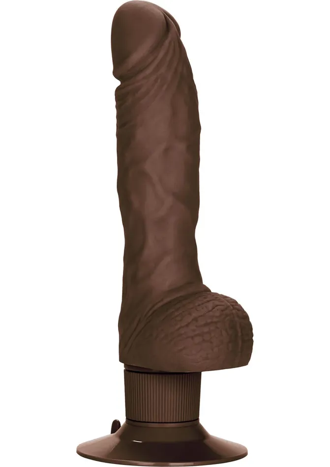 Studs Female Sex Toys Shower Stud Super Stud Vibrating Dildo Chocolate
