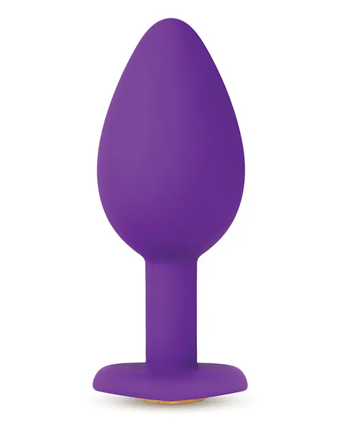 Temptasia Bling Plug Silicone Butt Plug Small Purple Temptasia Anal Temptasia Bling Plug Silicone Butt Plug Small Purple Temptasia Anal