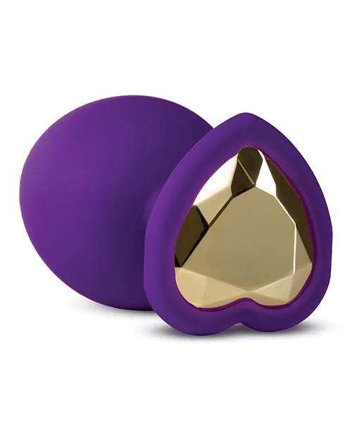 Temptasia Bling Plug Silicone Butt Plug Small Purple Temptasia Anal Temptasia Bling Plug Silicone Butt Plug Small Purple Temptasia Anal