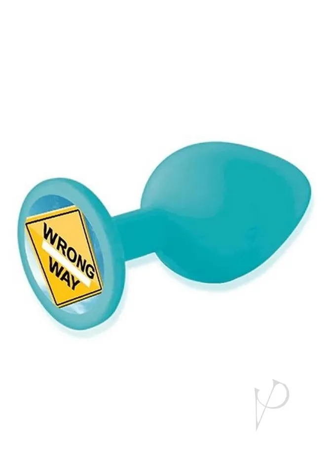 The 9s Booty Talk Silicone Butt Plug Wrong Way BlueYellow The 9s Anal The 9s Booty Talk Silicone Butt Plug Wrong Way BlueYellow The 9s Anal