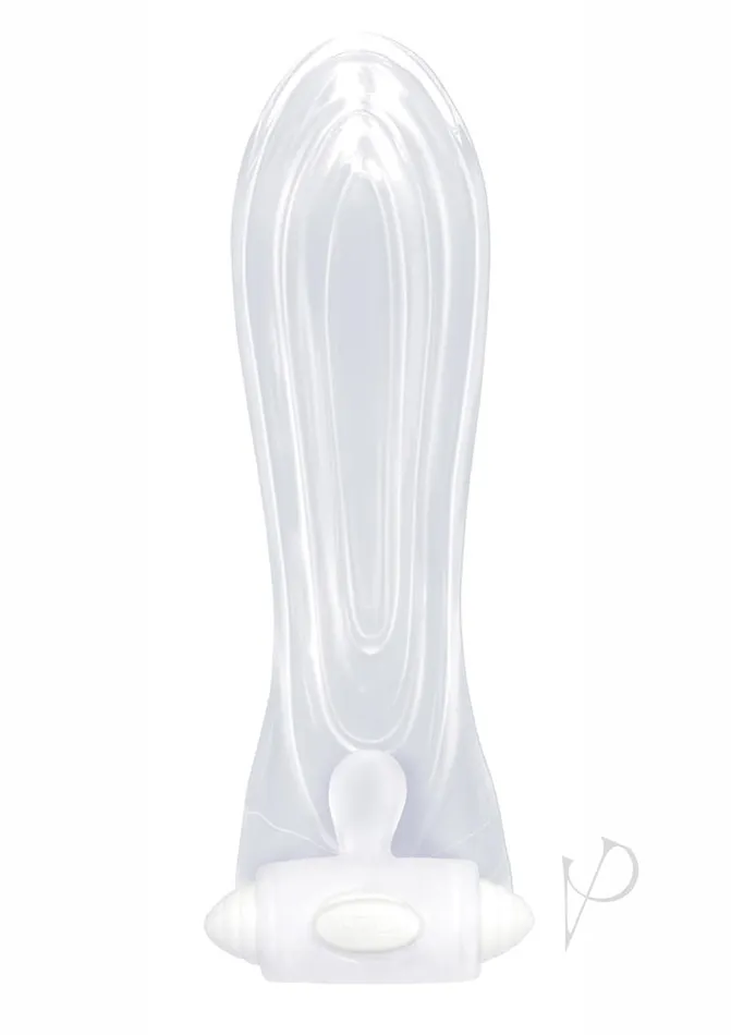 The 9s Vibrating Sextenders Contoured Clear The 9s Dildos