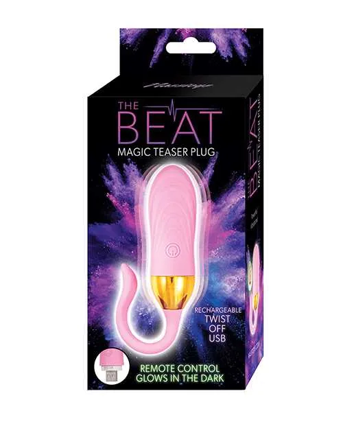 The Beat Anal The Beat Magic Teaser Rechargeable Silicone Plug Pink