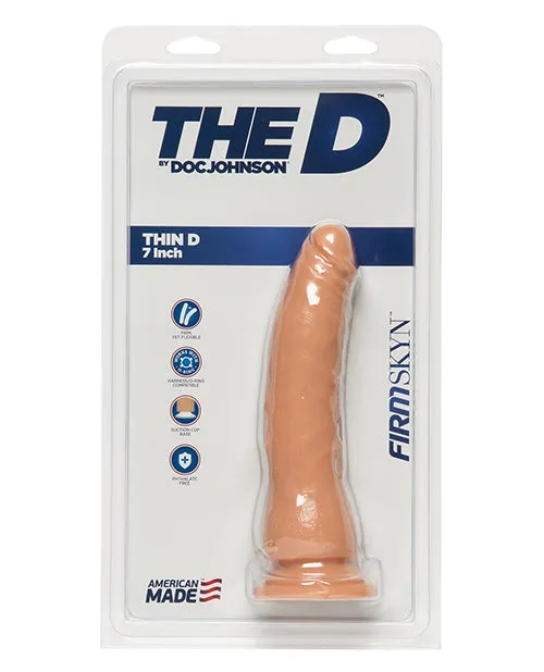The D Dildos The D Thin D Firmskyn Dildo 7in Vanilla The D Dildos The D Thin D Firmskyn Dildo 7in Vanilla
