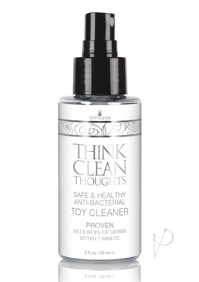 Think Clean Thoughts Vibrators Think Clean Thoughts AntiBacterial Toy Cleaner 2oz Think Clean Thoughts Vibrators Think Clean Thoughts AntiBacterial Toy Cleaner 2oz