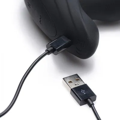 Thunderplugs Male Sex Toys Vibrating and Thrusting Remote Control Silicone Anal Plug