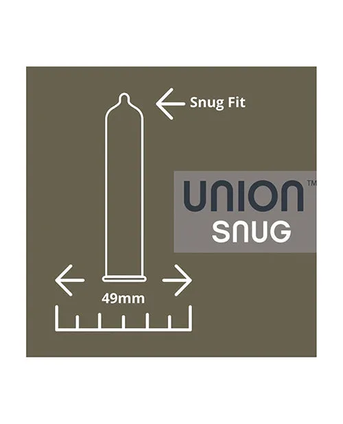 Union Snug Condom Pack of 12 Union Male Sex Toys Union Snug Condom Pack of 12 Union Male Sex Toys