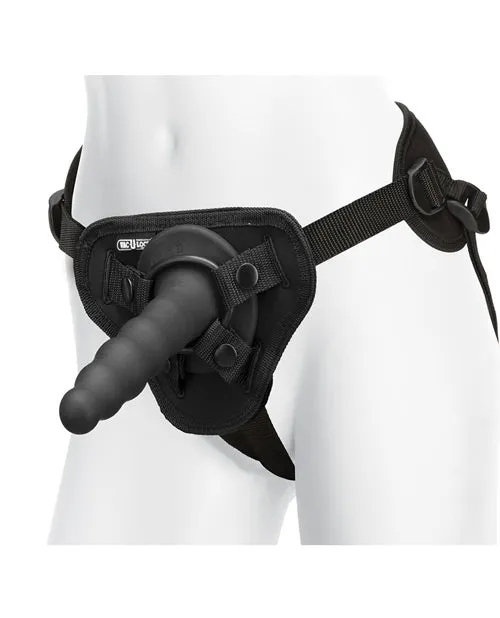 Vac U Lock VacULock Ripple Vibrating Pleasure Set Black Female Sex Toys