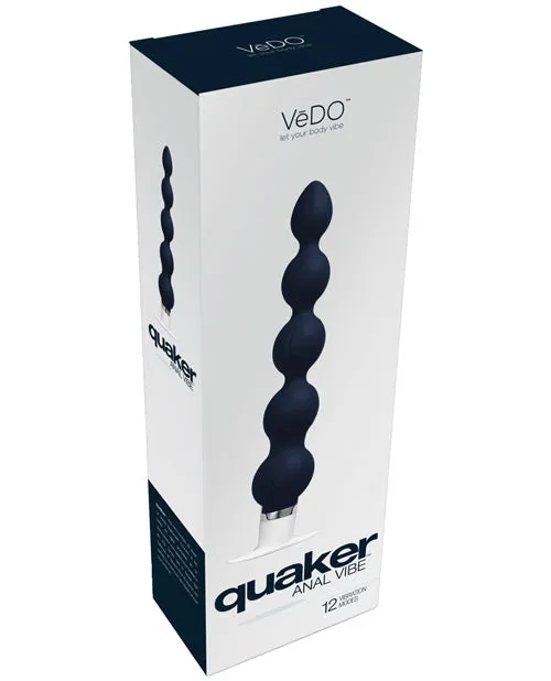 Vedo Anal VeDO Quaker Anal Vibe Just Black