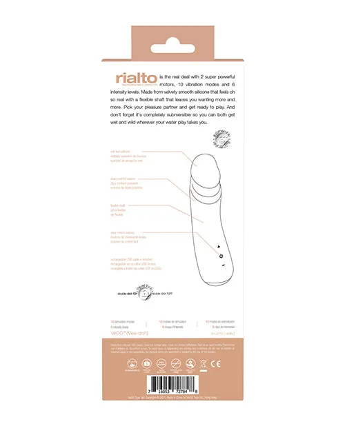 VeDO Rialto Rechargeable Vibe Vanilla Vedo Vibrators