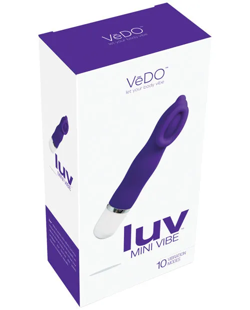 Vedo Vibrators VeDO Luv Mini Vibe Into You Indigo