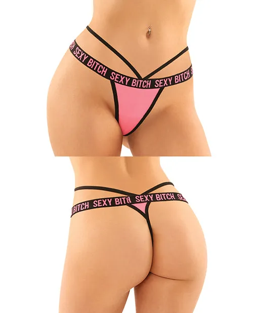 Vibes By Fantasy Lingerie Vibrators Vibes Buddy Sexy Bitch Lace Panty Micro Thong BlackPNK LXL Vibes By Fantasy Lingerie Vibrators Vibes Buddy Sexy Bitch Lace Panty Micro Thong BlackPNK LXL