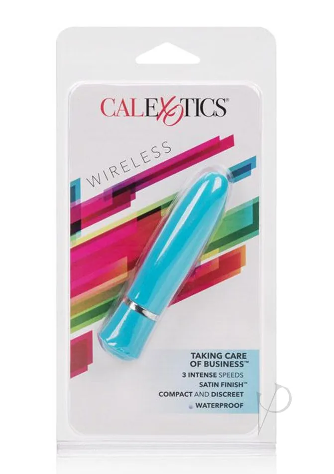 Vibrators Bullets TCB Taking Care Of Business Bullet Blue