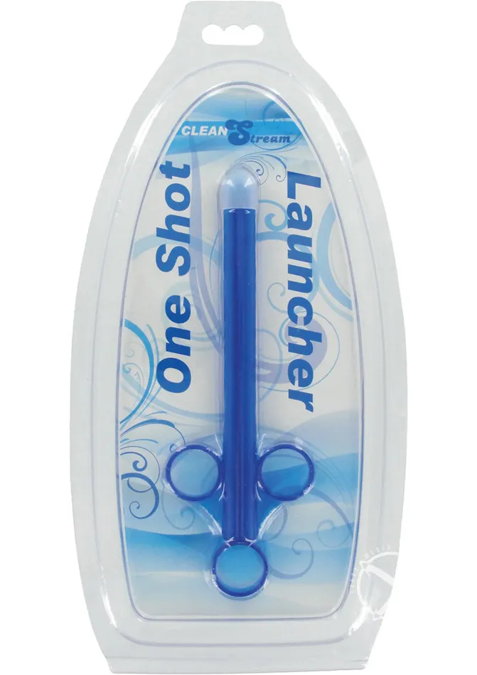 Vibrators CleanStream One Shot Launcher Blue Cleanstream