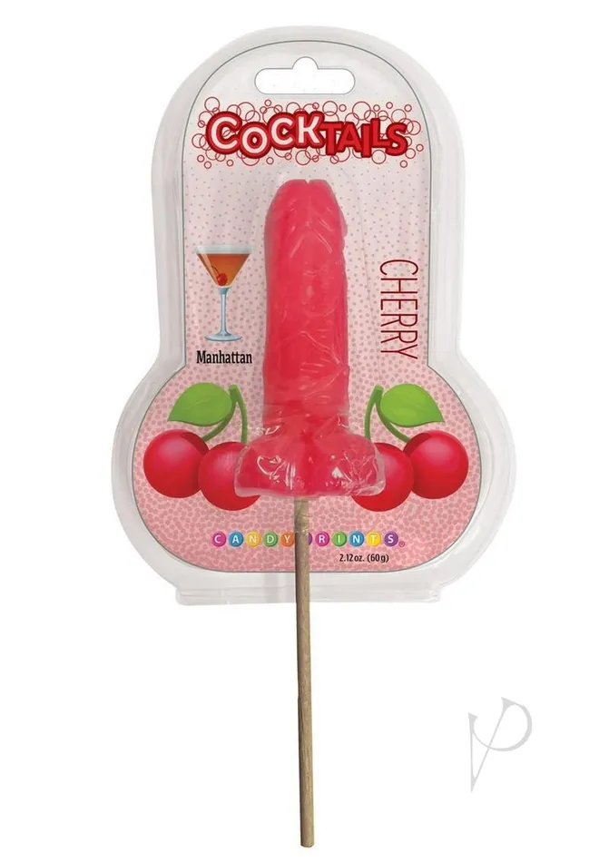 Vibrators Cocktails 3D Lollipops Cherry Candyprints Candy