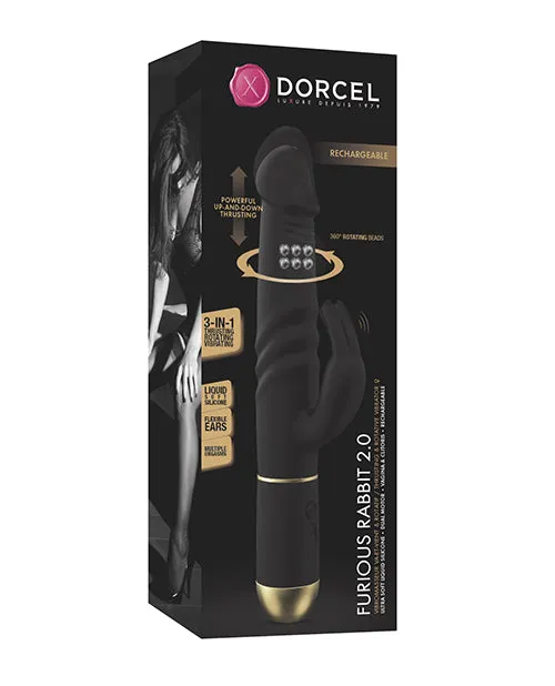 Vibrators Dorcel Dorcel Thrusting Spinning Furious Rabbit 20 Black Vibrators Dorcel Dorcel Thrusting Spinning Furious Rabbit 20 Black