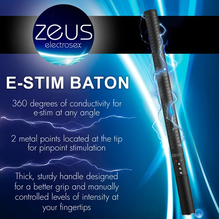 Vibrators Estim Baton Zeus Electrosex