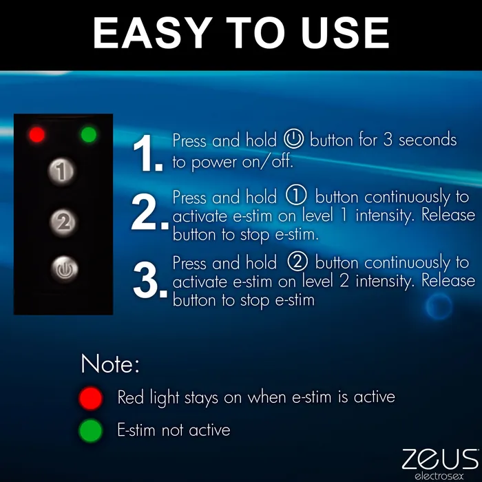 Vibrators Estim Baton Zeus Electrosex