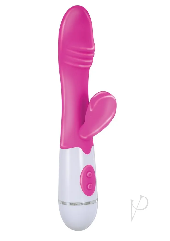 Vibrators Energize Energize Her Pleasure Rabbit Massager Dual Motors Silicone Rabbit Vibrator Pink