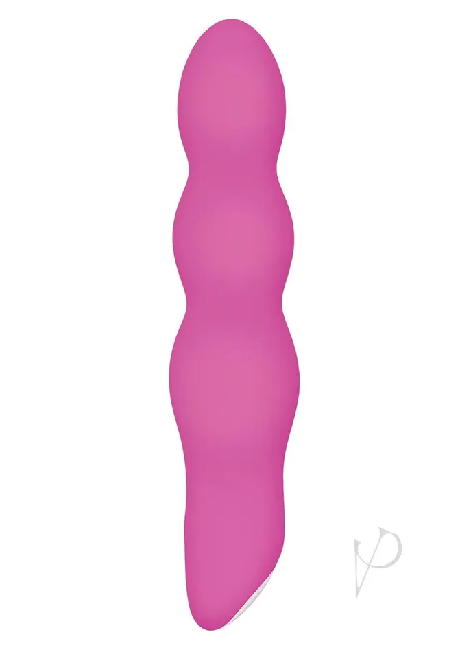 Vibrators Evolved Afterglow Silicone Rechargeable LightUp Vibrator Pink