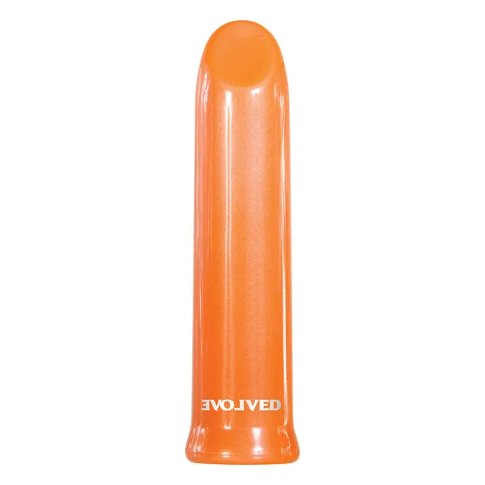 Vibrators Evolved Lip Service Orange Lipstick Vibrator Evolved