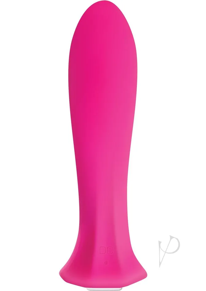 Vibrators Evolved The Queen Rechargeable Silicone Vibrator Pink