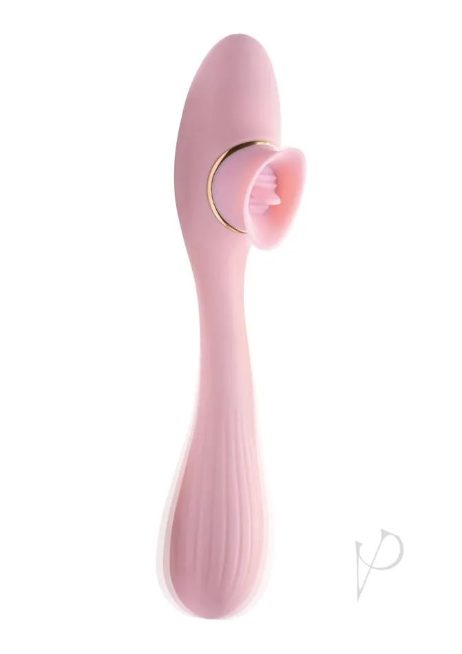 Vibrators Inmi Pleasure Bender Bendable 2in1 Vibrator Pink Inmi