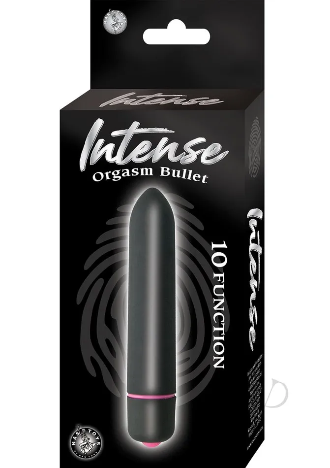 Vibrators Intense Orgasm Bullet Vibrator Black Intense