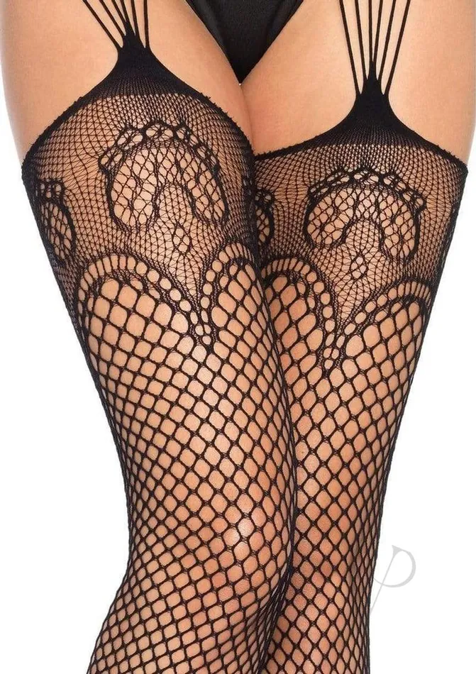 Vibrators Leg Avenue Industrual Net Stocking with Dutchess Lace Top and Attached MultiStrand Garter Belt OS Black Leg Avenue Vibrators Leg Avenue Industrual Net Stocking with Dutchess Lace Top and Attached MultiStrand Garter Belt OS Black Leg Avenue
