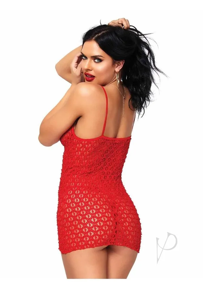 Vibrators Leg Avenue Leg Avenue Mini Dress with Lace Up Front and GString OS Red Vibrators Leg Avenue Leg Avenue Mini Dress with Lace Up Front and GString OS Red