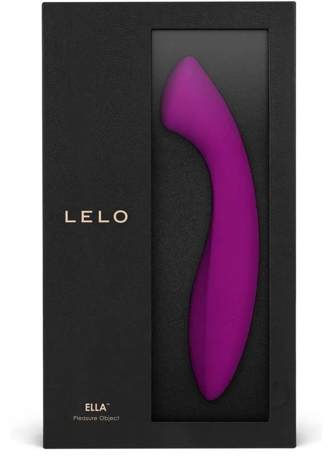 Vibrators Lelo Ella Deep Rose Vibrator Magenta