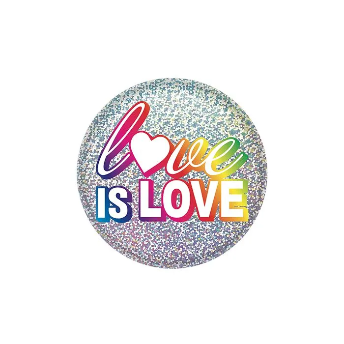 Vibrators Love is Love Button Beistle