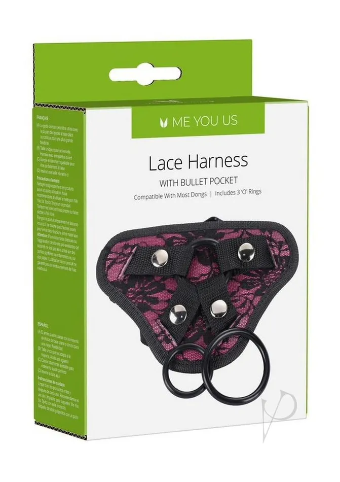 Vibrators Me You Us ME YOU US Adjustable Harness Pink