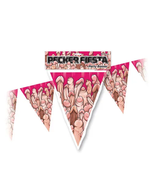 Vibrators Ozze Pecker Fiesta Party Banner 20ft