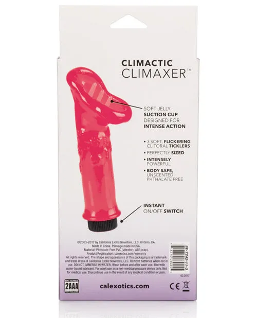 Vibrators Personality Vibes Climatic Climaxer Clitoral Stimulation Red