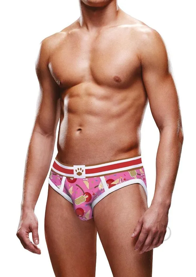 Vibrators Prowler Ice Cream Brief XLarge Pink Prowler Vibrators Prowler Ice Cream Brief XLarge Pink Prowler