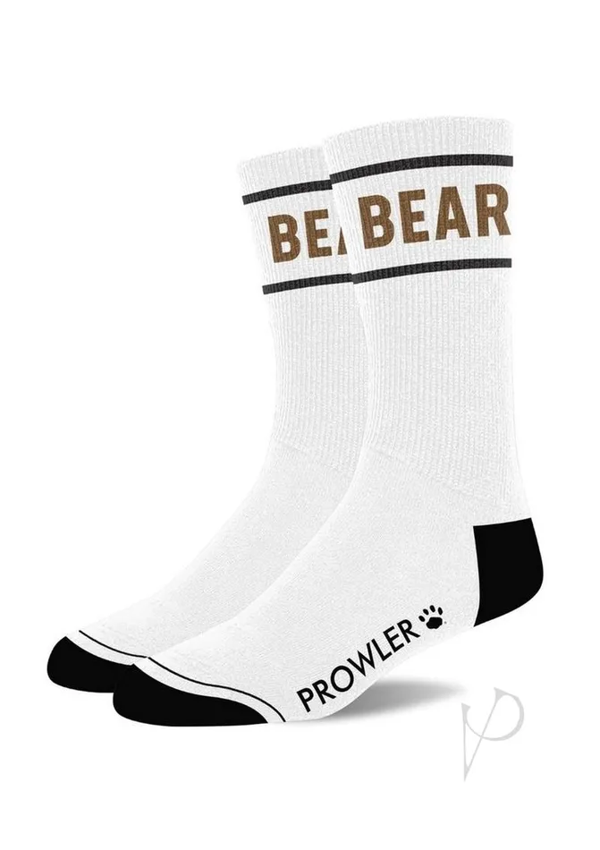 Vibrators Prowler Red Prowler RED BEAR Socks WhiteBrown