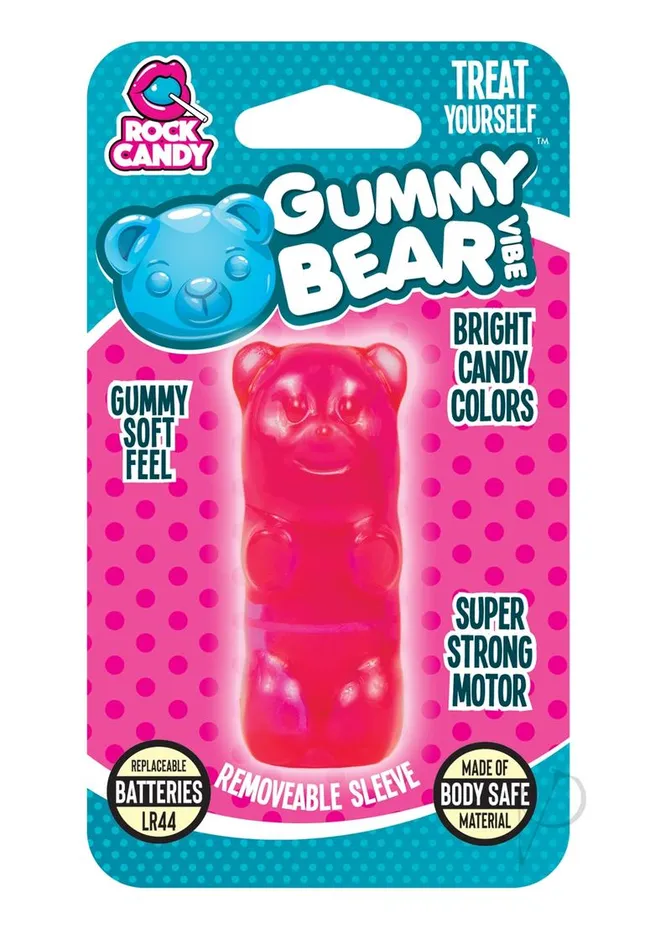 Vibrators Rock Candy Toys Gummy Bear Bullet Vibrator Pink