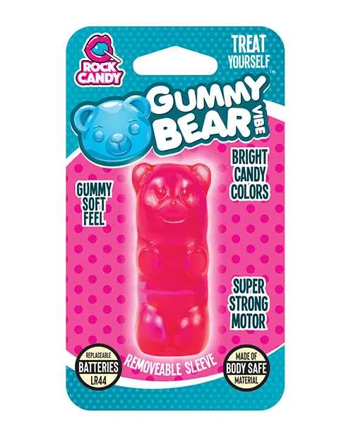 Vibrators Rock Candy Toys Gummy Bear Bullet Vibrator Pink
