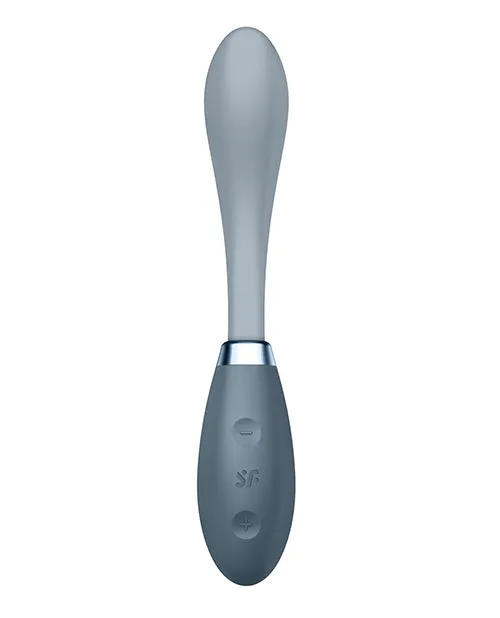 Vibrators Satisfyer Satisfyer GSpot Flex 3 Rechargeable Silicone Vibrator Grey