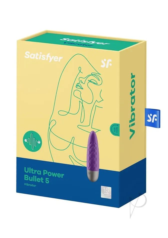 Vibrators Satisfyer Ultra Power Bullet 5 Rechargeable Silicone Bullet Vibrator Purple Satisfyer Vibrators Satisfyer Ultra Power Bullet 5 Rechargeable Silicone Bullet Vibrator Purple Satisfyer